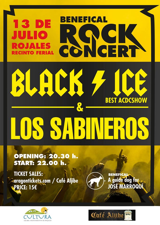 Tributos de Joaquín Sabina y AC/DC en Rojales