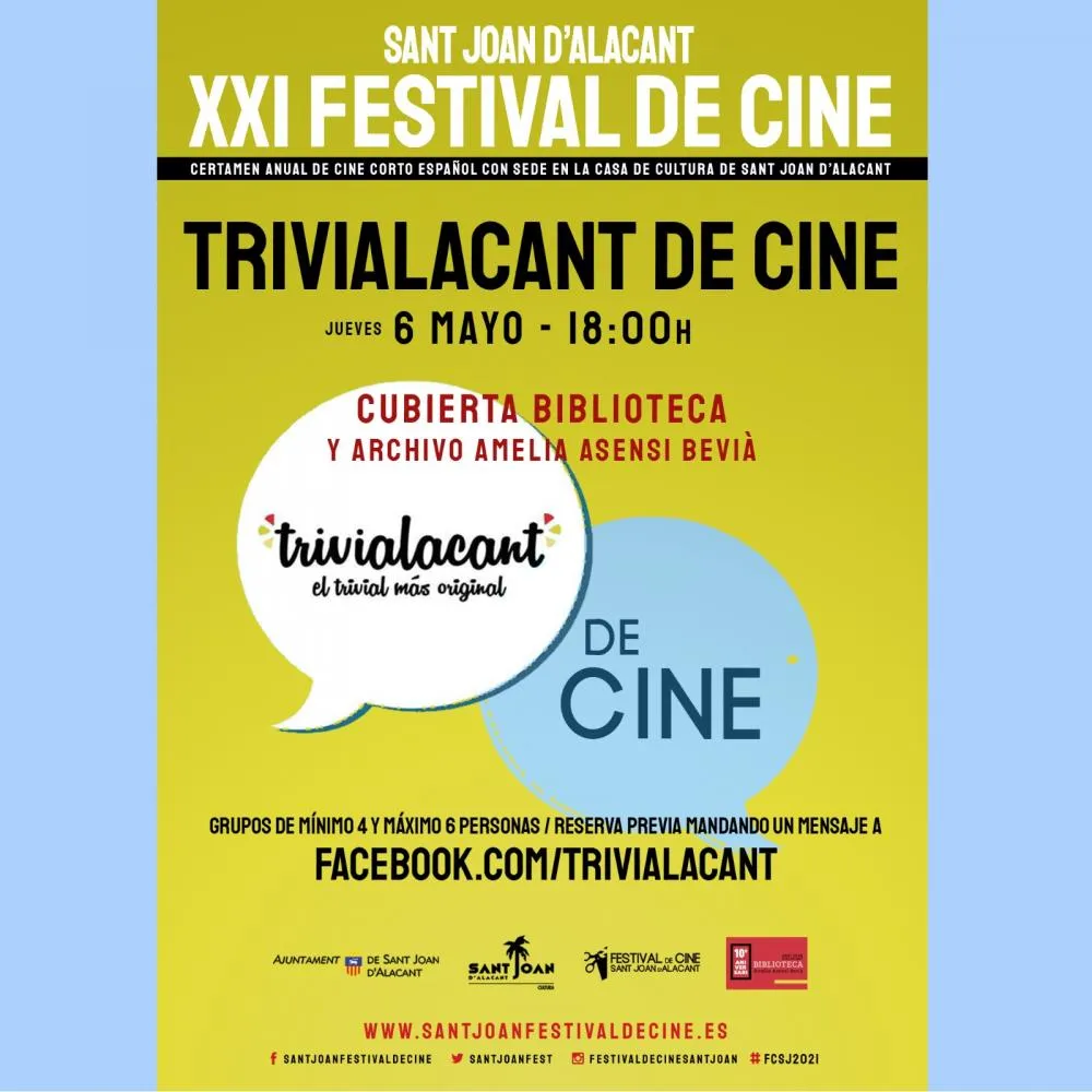 Trivialacant de Cine - XXI Festival de cine de Sant Joan d'Alacant