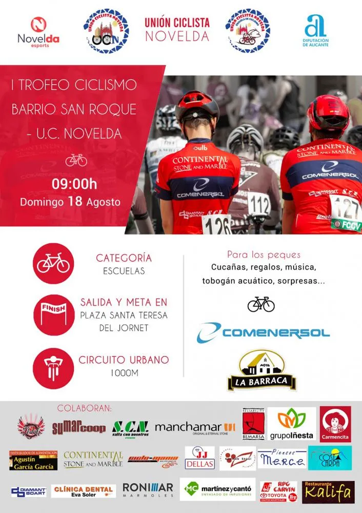 Trofeo de ciclismo de las Fiestas de San Roque de Novelda