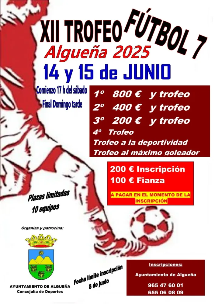 Trofeo Fútbol 7 Algueña