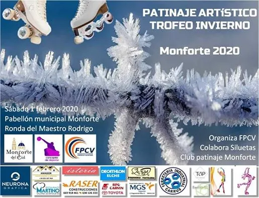 Trofeo Invierno Patinaje Artístico Monforte 2020