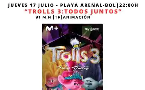 Trols 3: "Todos Juntos" ► Cine a la Mar