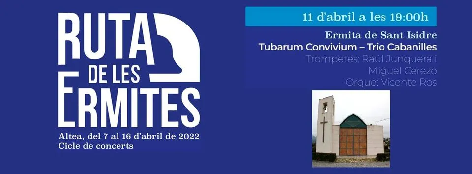 Tubarum Convivium Trio Cabanilles Ruta de les Ermites 2022