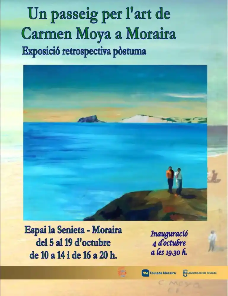 Un paseo por el arte de Carmen Moya en Moraira