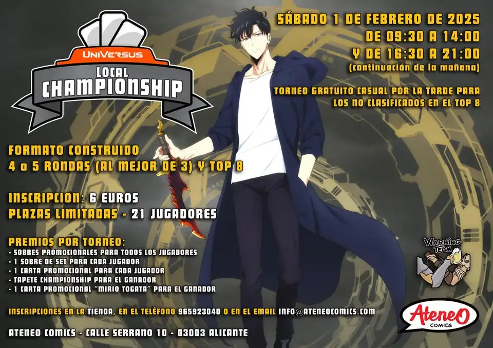 Universus Ccg - Local Championship