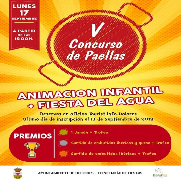 V Concurso de Paellas de Dolores 2018