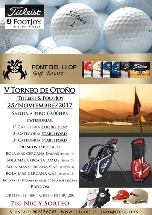 V Torneo de Otoño en Font del llop