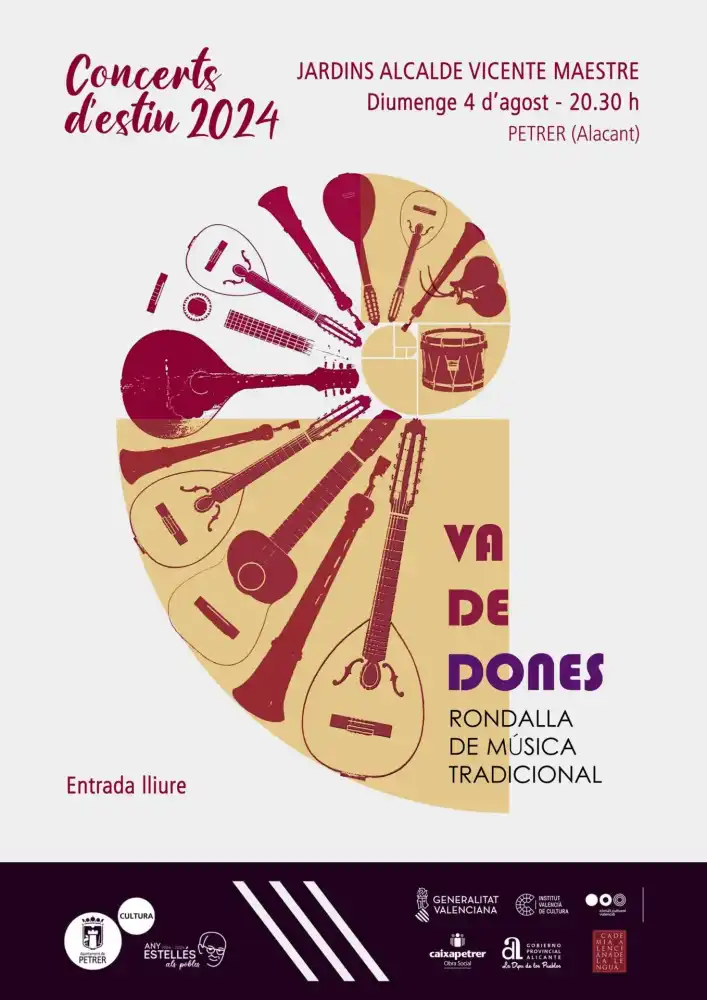 Va de dones – Rondalla de Música Tradicional ► Concerts d'Estiu 2024