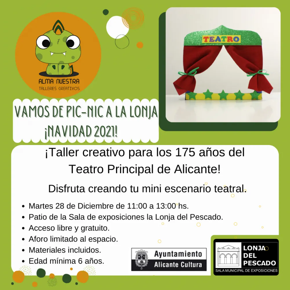 Vamos de pic-nic a la Lonja Navidad 2021