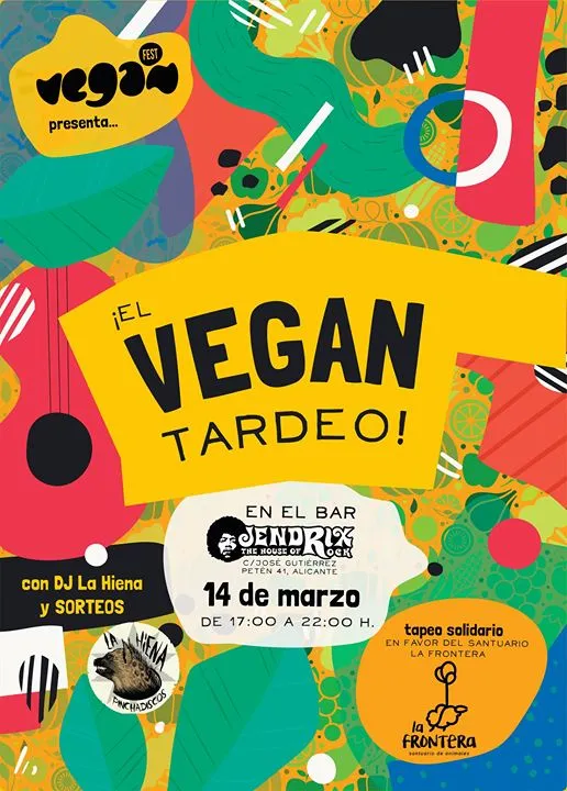 Vegan Tardeo en Jendrix
