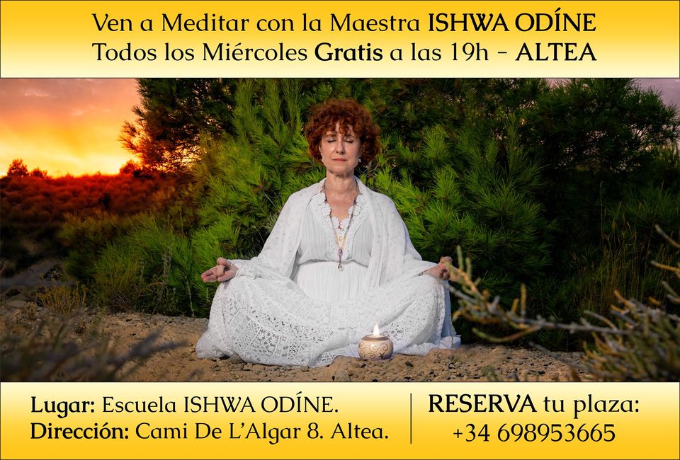 Ven a Meditar con la Ishwa Odíne