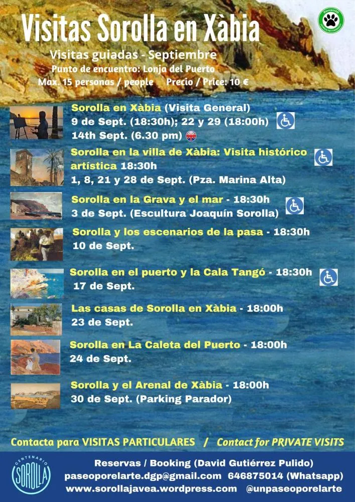 Verano con Sorolla en Xàbia (Septiembre)