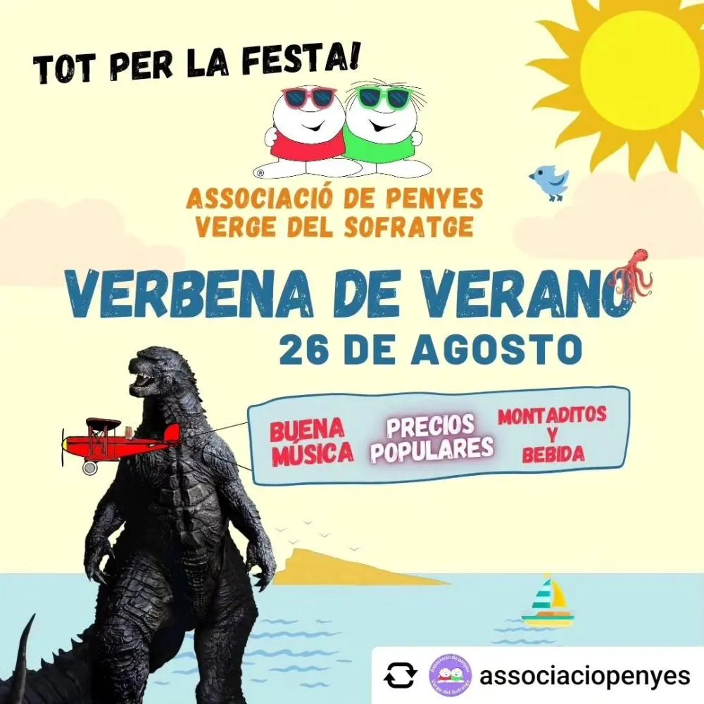Verbena de Verano - Asociación de Peñas Verge del Sofratge