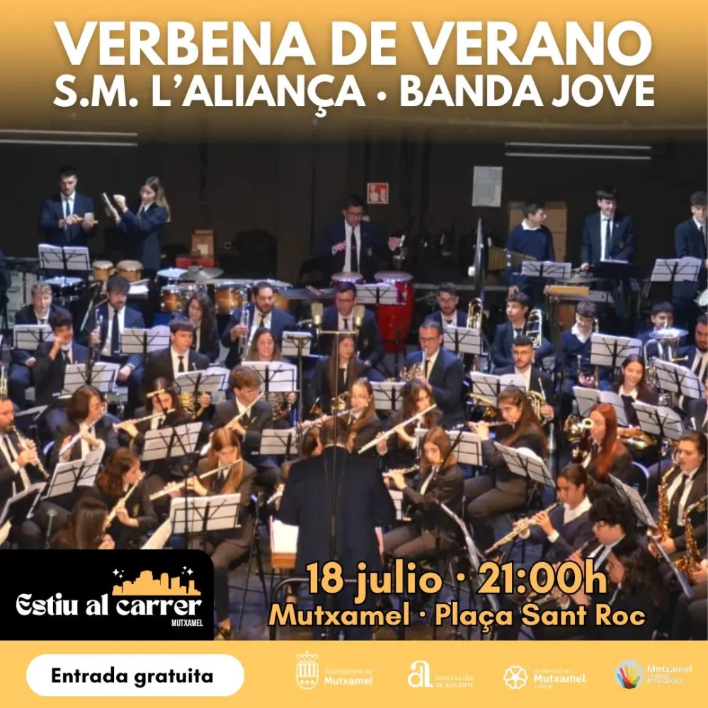 Verbena de verano de S.M. L'Aliança y Banda Jove