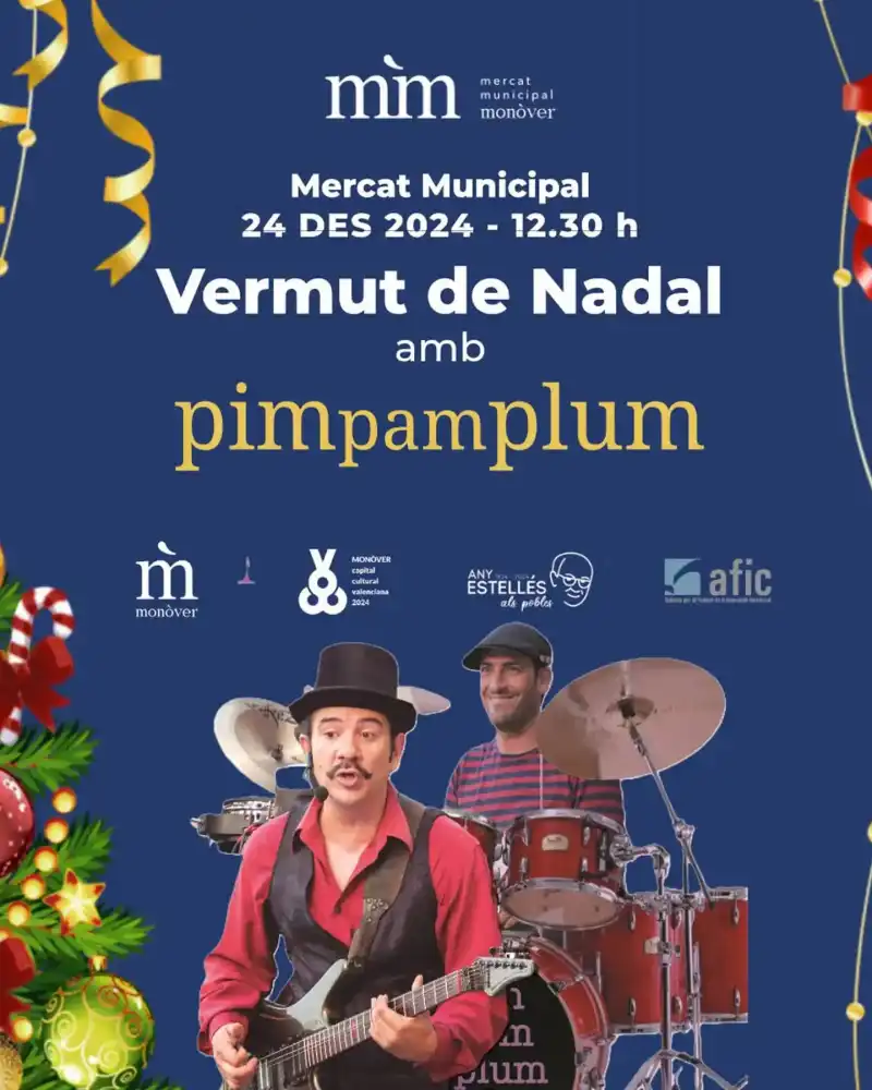 Vermut de Nadal amb Pimpamplum