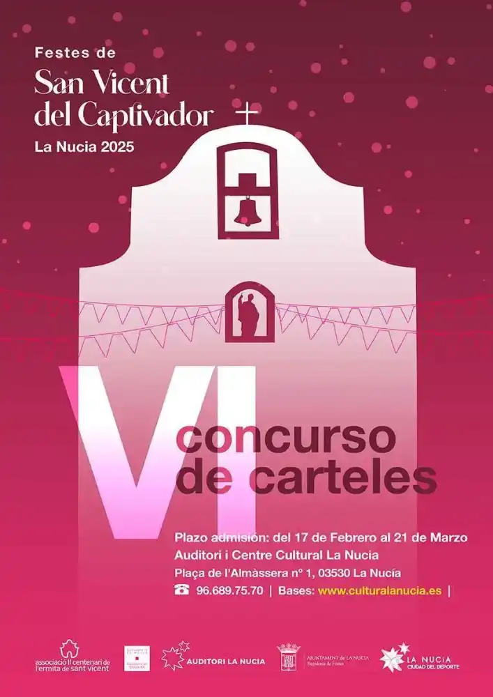 VI Concurso de carteles . Festes de Sant Vicent del Captivador 2025