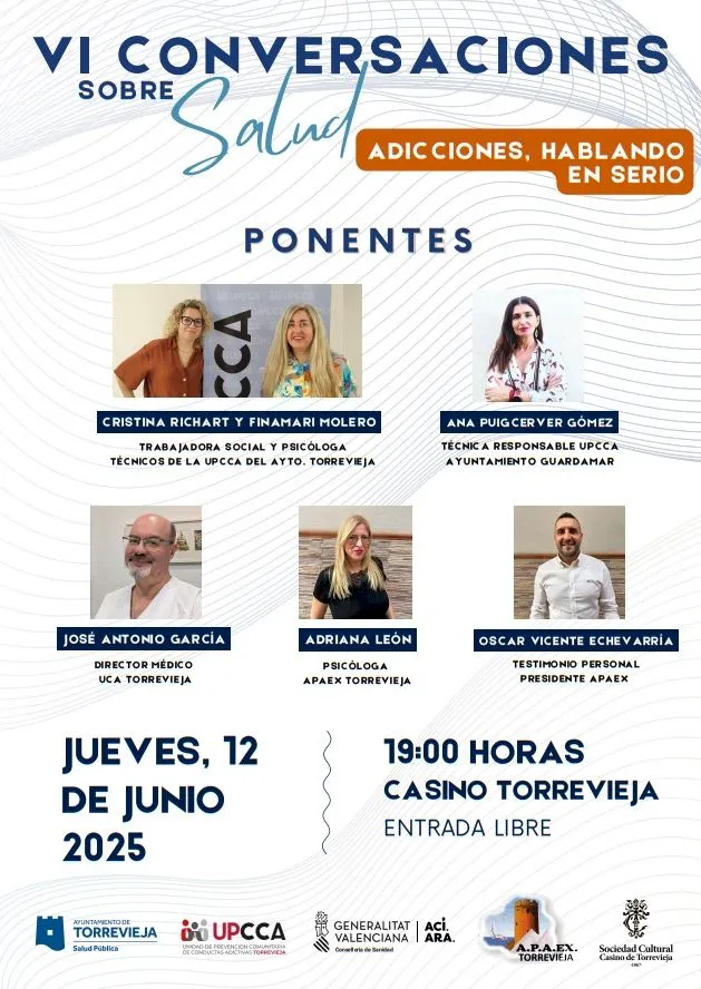VI Conversaciones sobre salud - Adiciones , hablando en serio