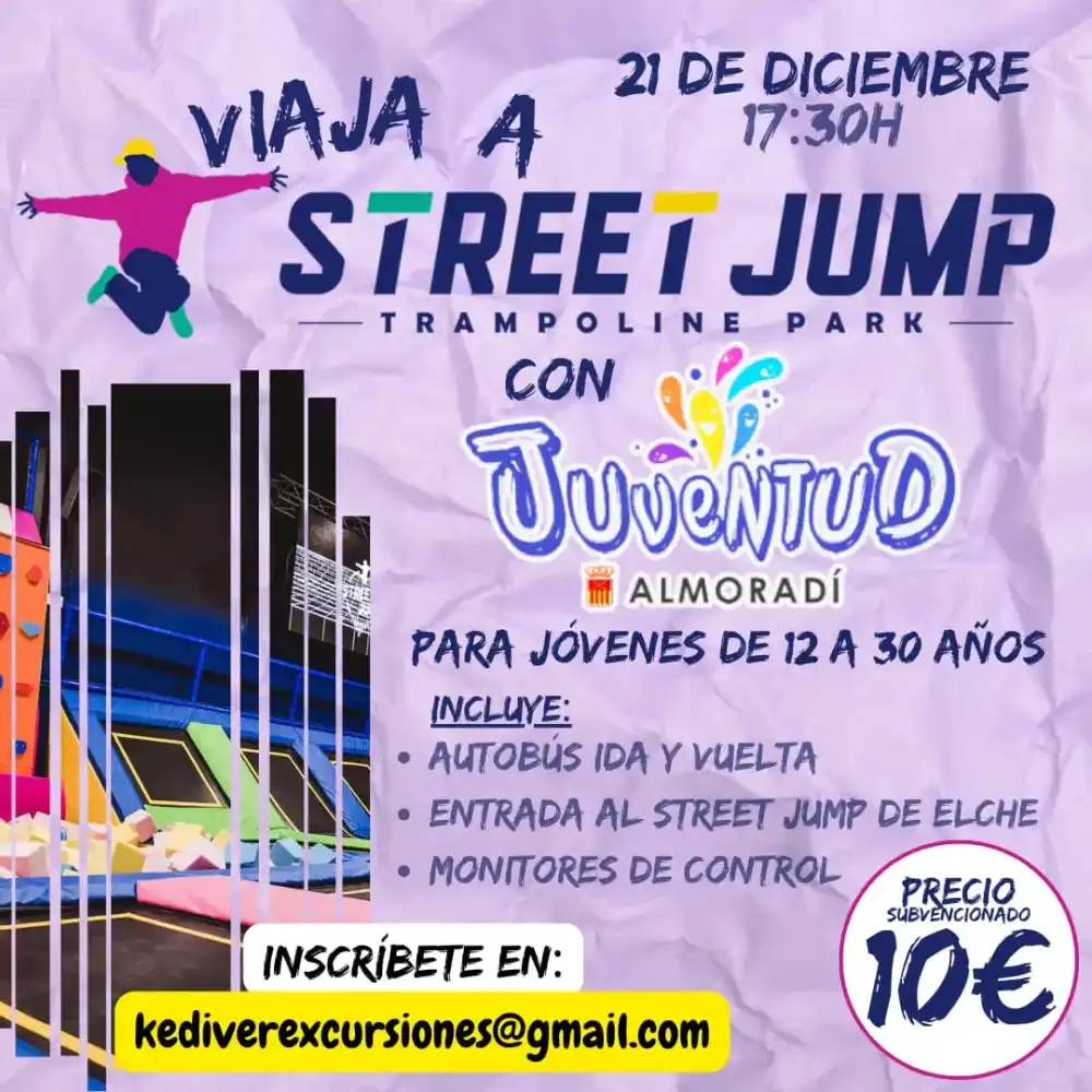 Viaja a Street Jump trampoline park