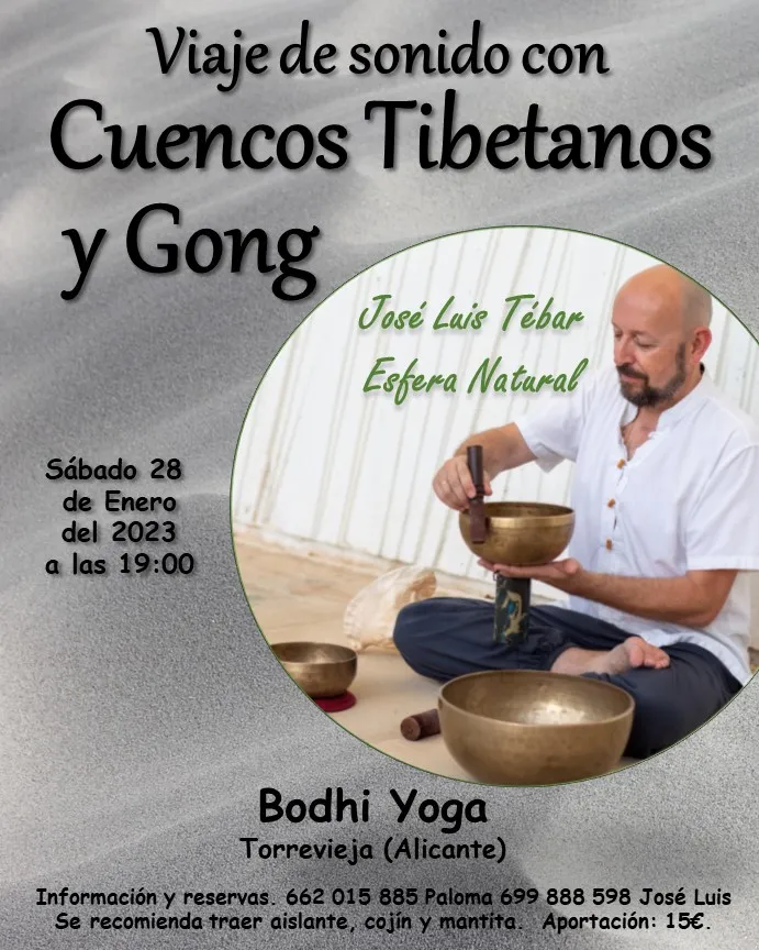 Viaje de Sonido con Cuencos Tibetanos y Gongs