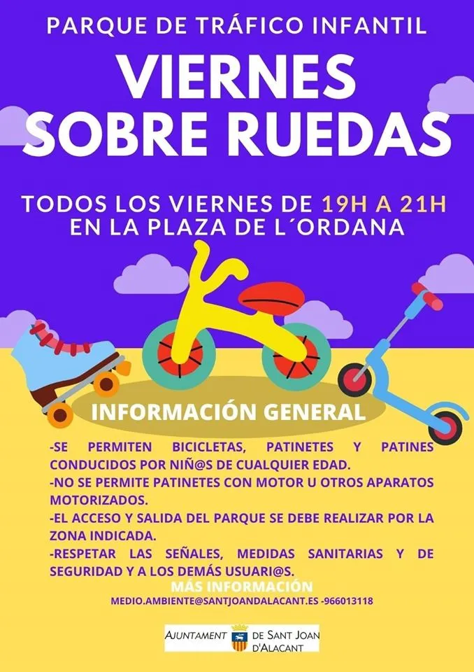 Viernes sobre ruedas Sant Joan d'Alacant
