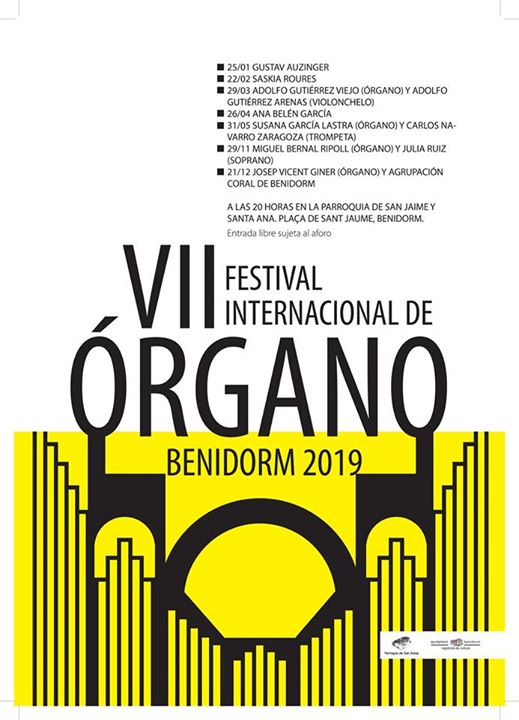 VII Festival de Órgano de Benidorm 2019