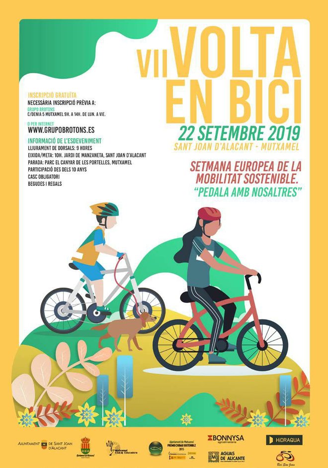 VII Volta en Bici Sant Joan - Mutxamel 2019