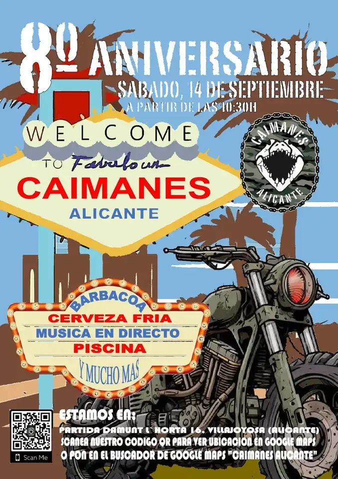 VIII Aniversario Caimanes Alicante