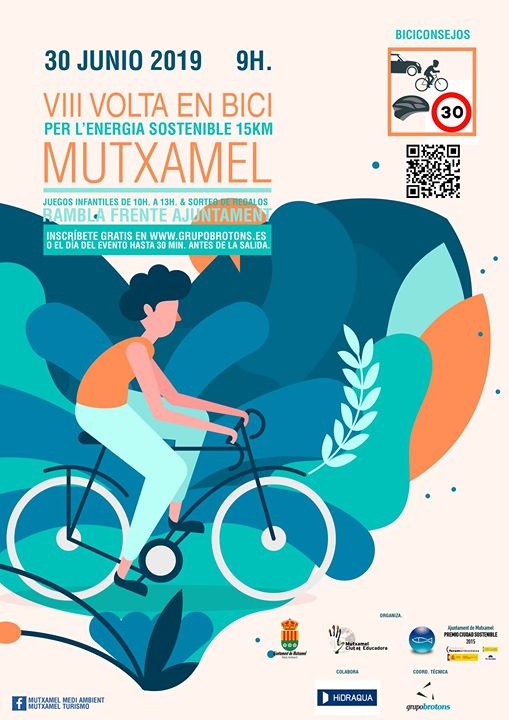 VIII Volta en Bici per l´energia Sostenible 2019 Mutxamel