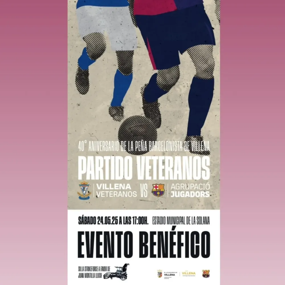 Villena veteranos VS Barça Veteranos