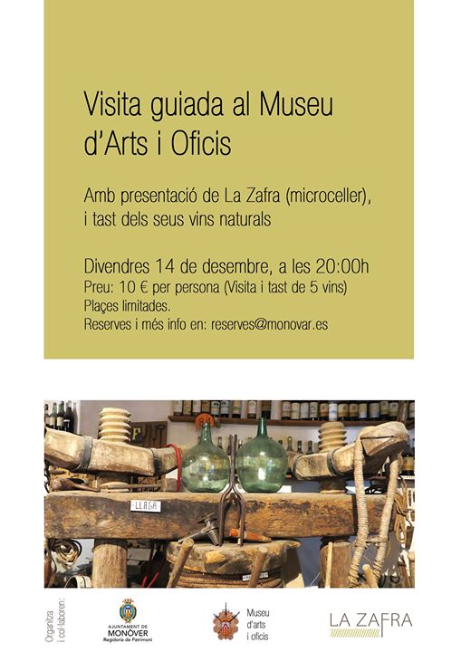 Visita al Museo de Artes y Oficios + Cata de Vinos - Monóvar