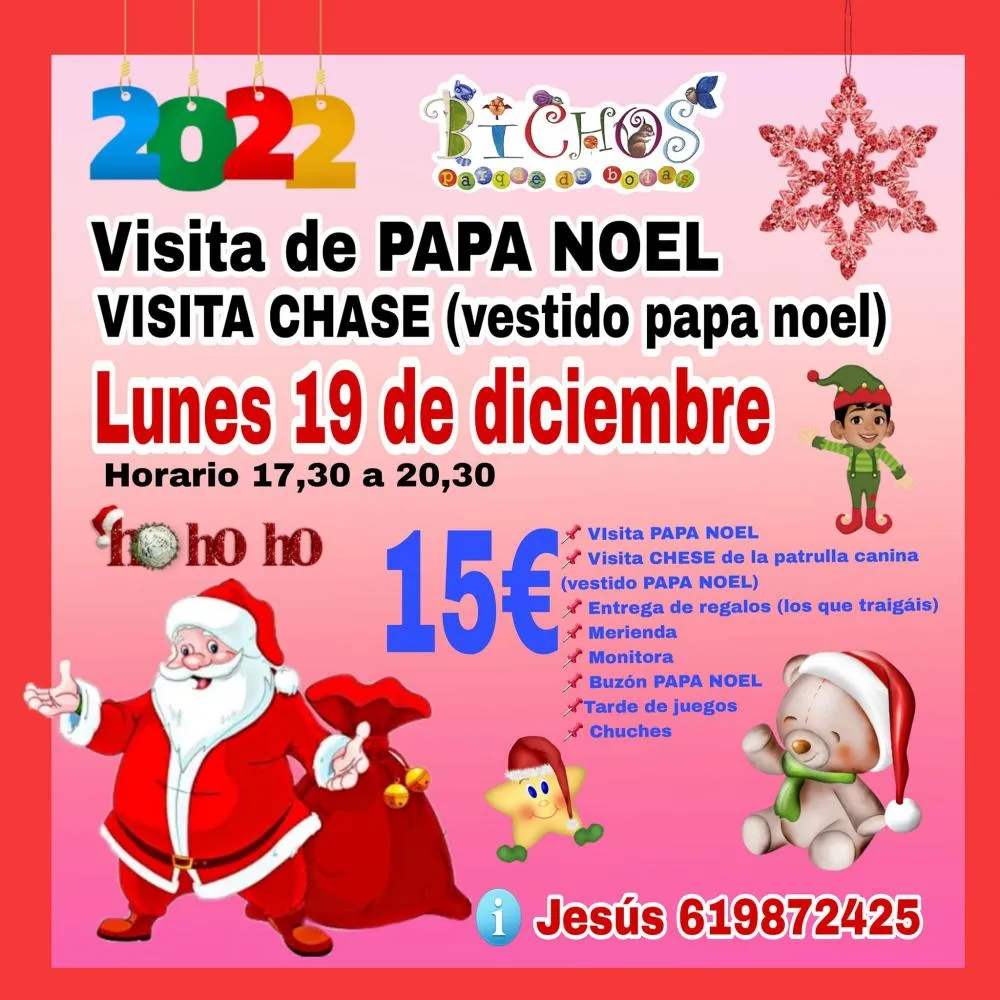 Visita de Papá Noel