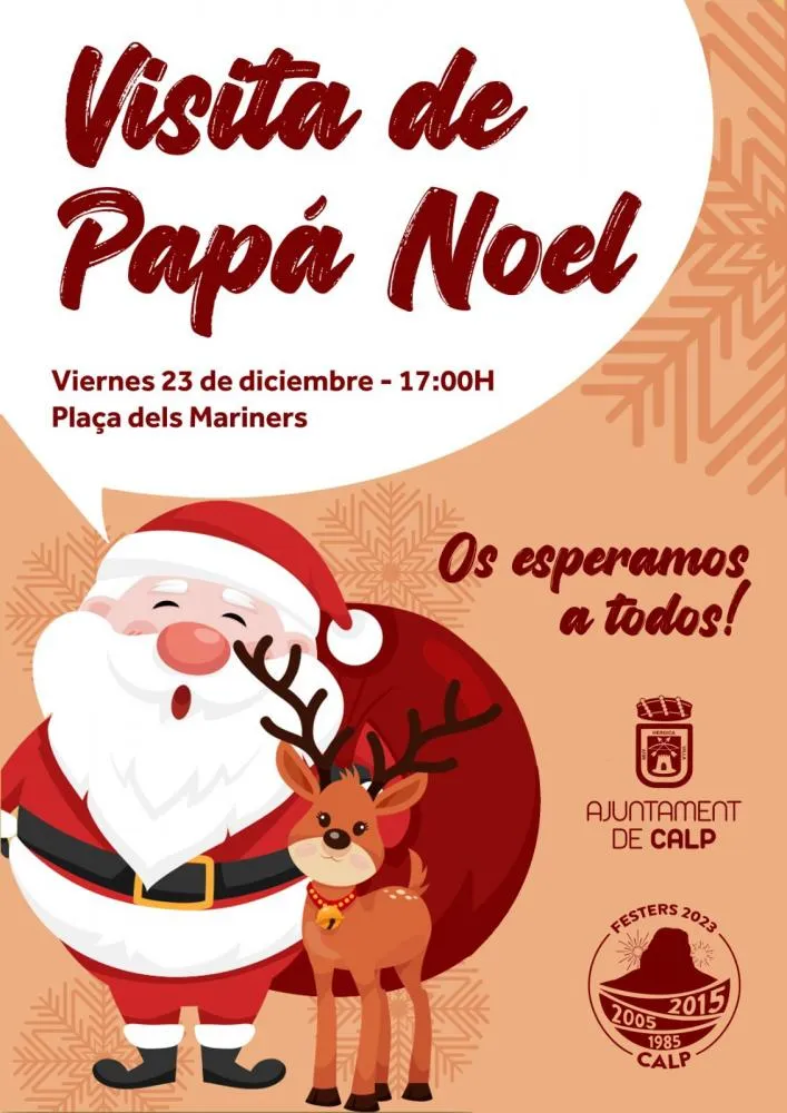 Visita de Papá Noel