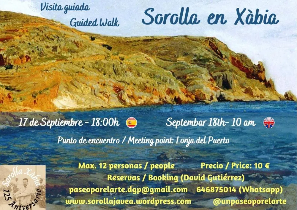 Visita general Sorolla en Xàbia