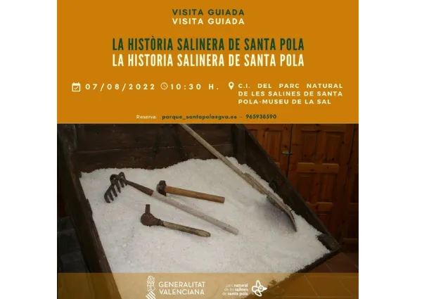 Visita guiada: La historia salinera de Santa Pola