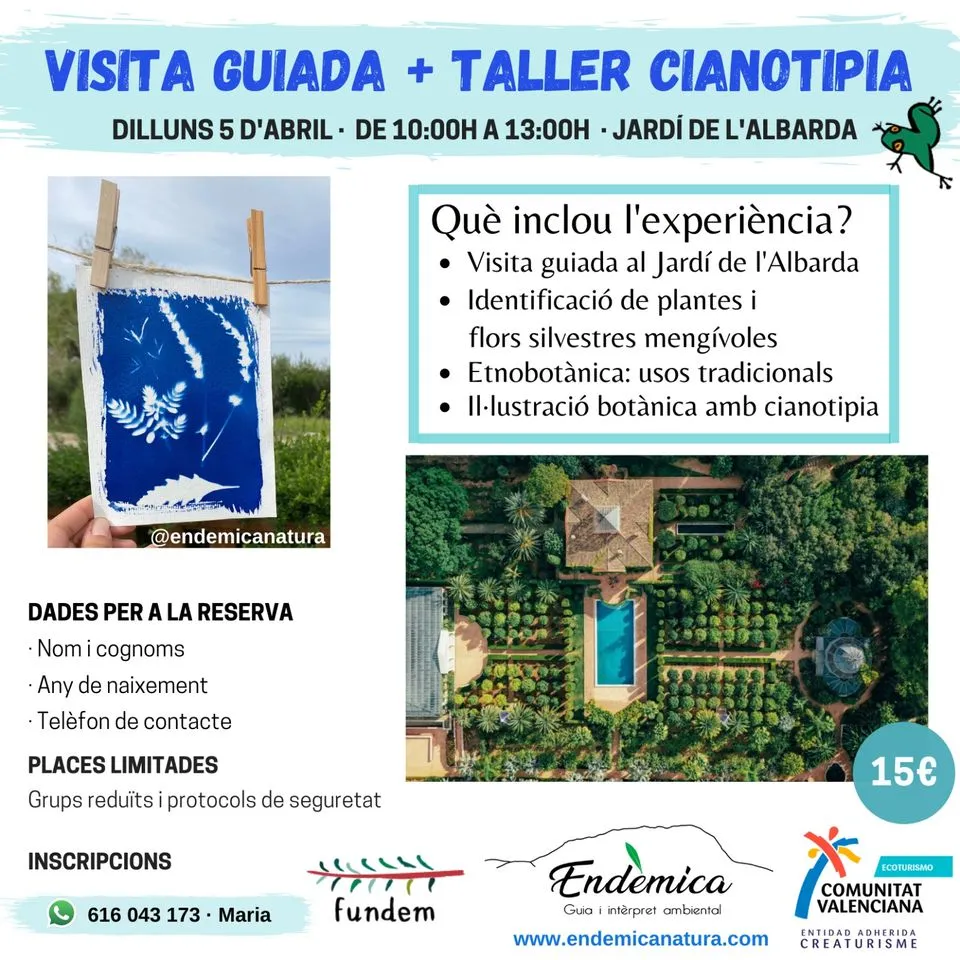 Visita Guiada + Taller Cianotipia