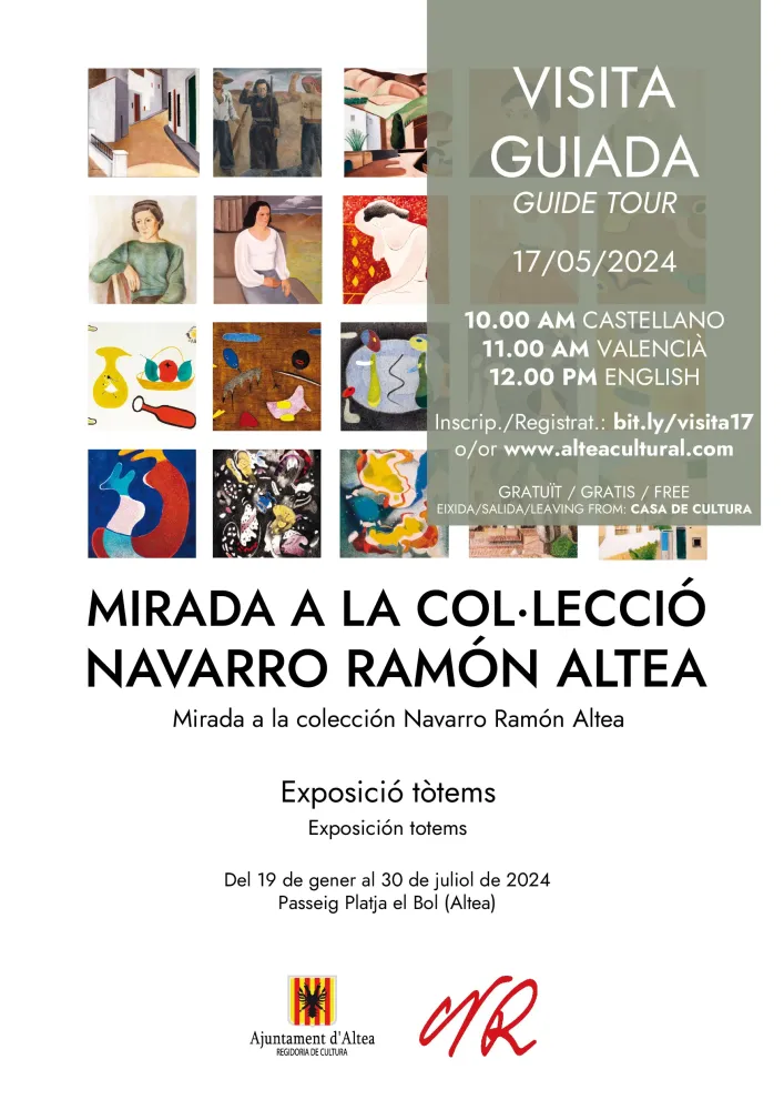 Visita guiada a la expo de J. Navarro Ramón: Mirada a la Colección