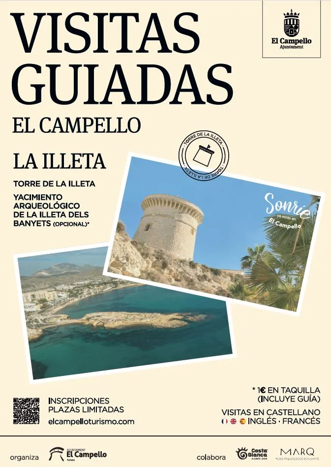 Visita Guiada al Entorno de la Illeta (Español - Francés)