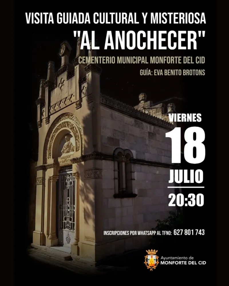 Visita Guiada Cultural y Misteriosa "Al Anochecer"