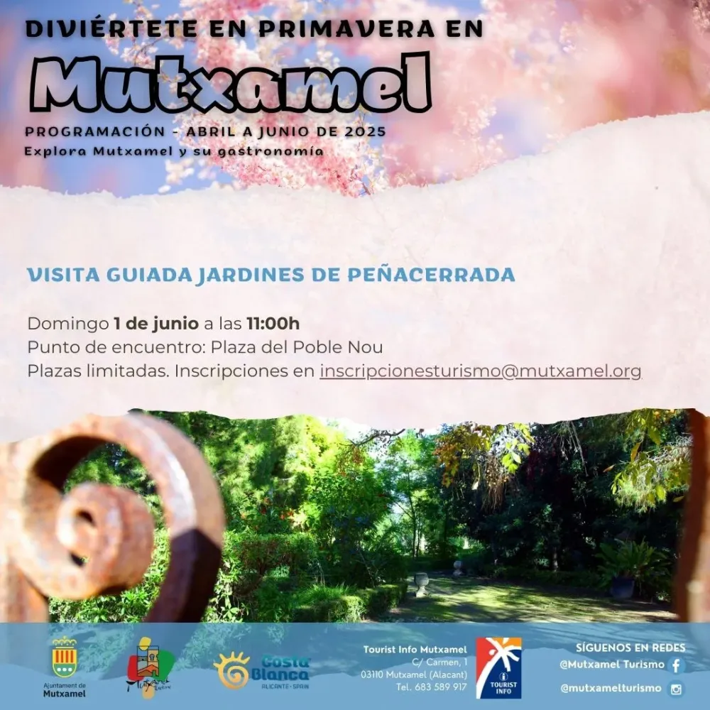 Visita guiada Jardines de Peñacerrada