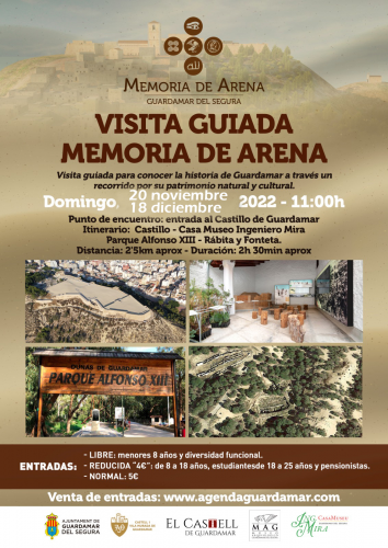 Visita Guiada Memoria de Arena: Castillo + Casamuseo Ingeniero Mira + Fonteta-ráBita