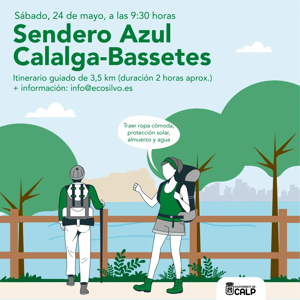 Visita Guiada Sendero Azul Calalga-bassetes
