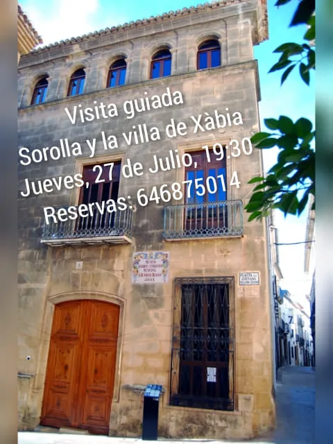 Visita Guiada Sorolla y la Villa de Jávea