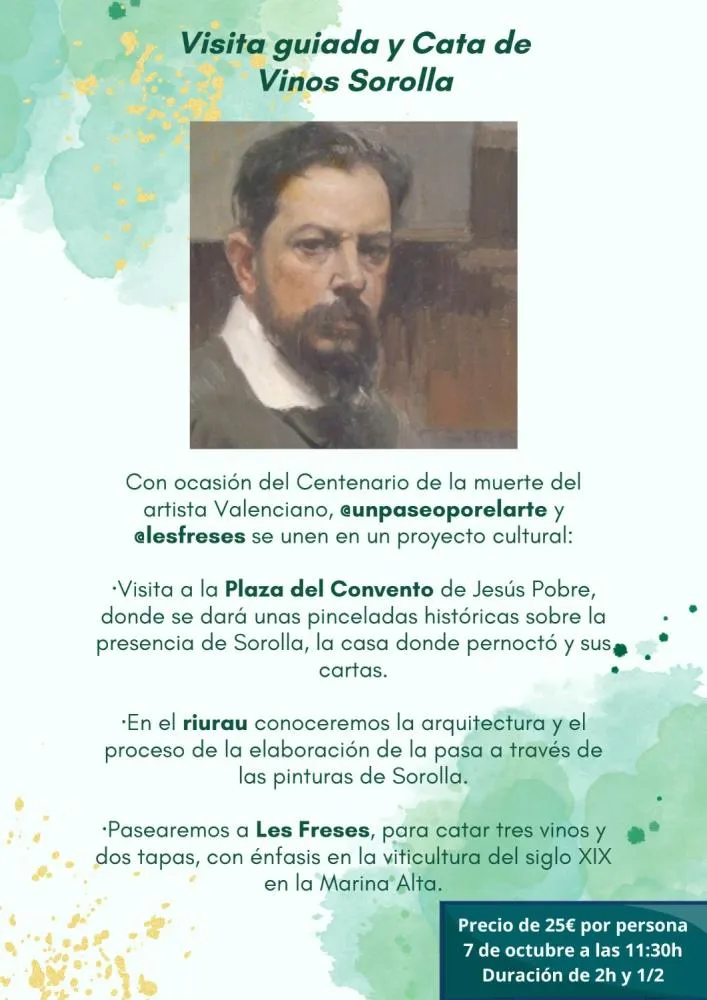 Visita guiada y Cata de Vinos Sorolla