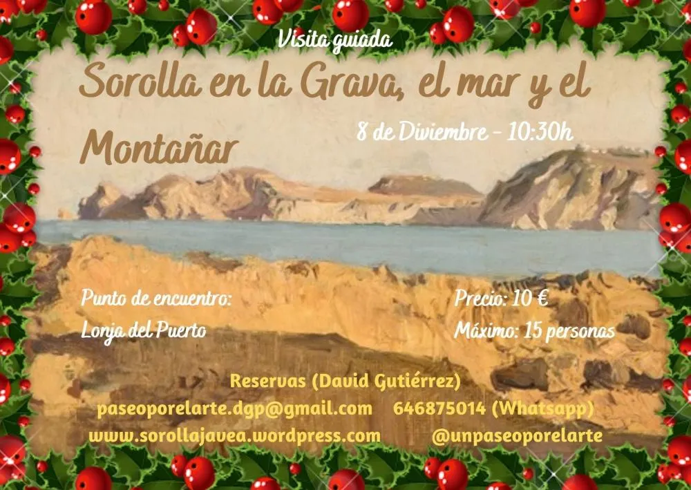 Visita guiada: Sorolla en la grava, el mar y el montañar de Xàbia