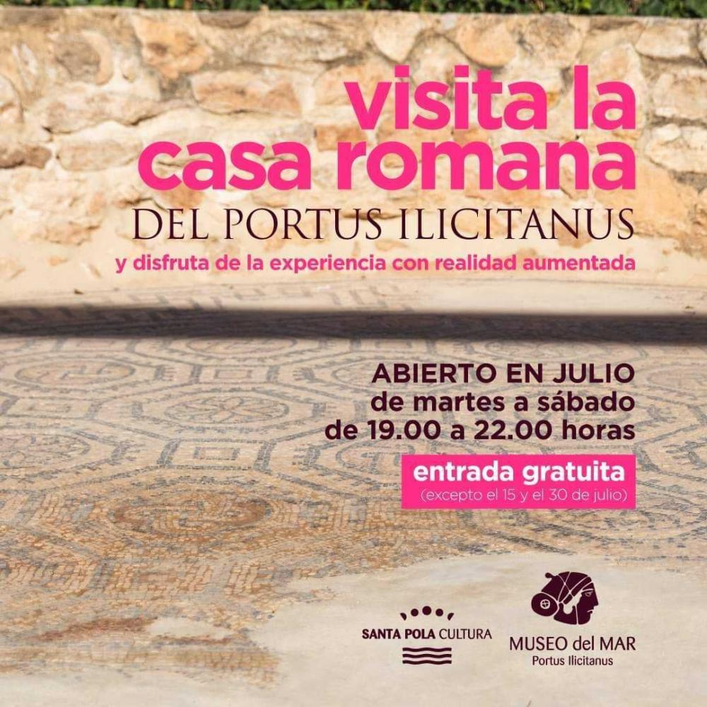 Visita la Casa Romana del Portus Ilicitanus - Museo del Mar Santa Pola