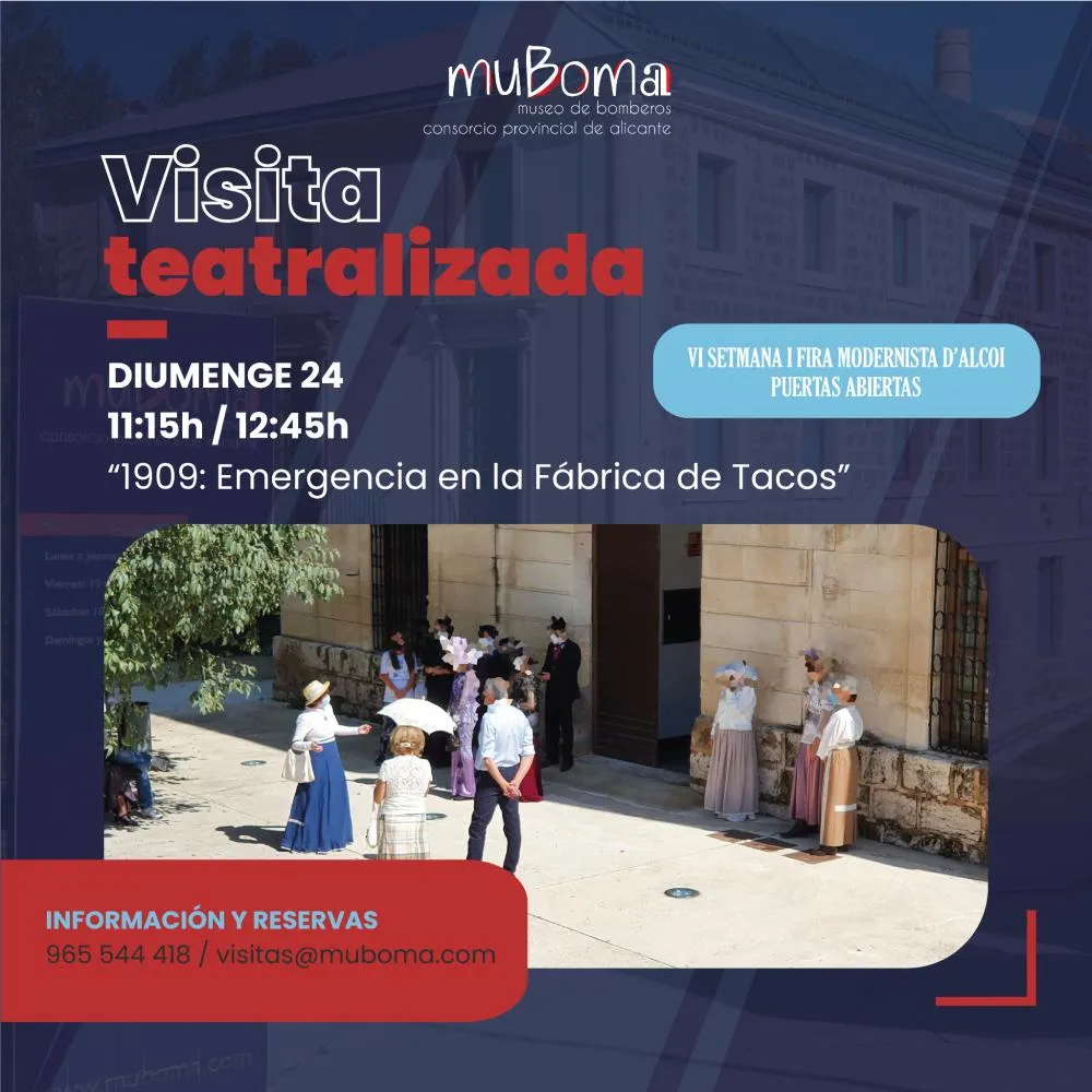 Visita teatralizada al Muboma