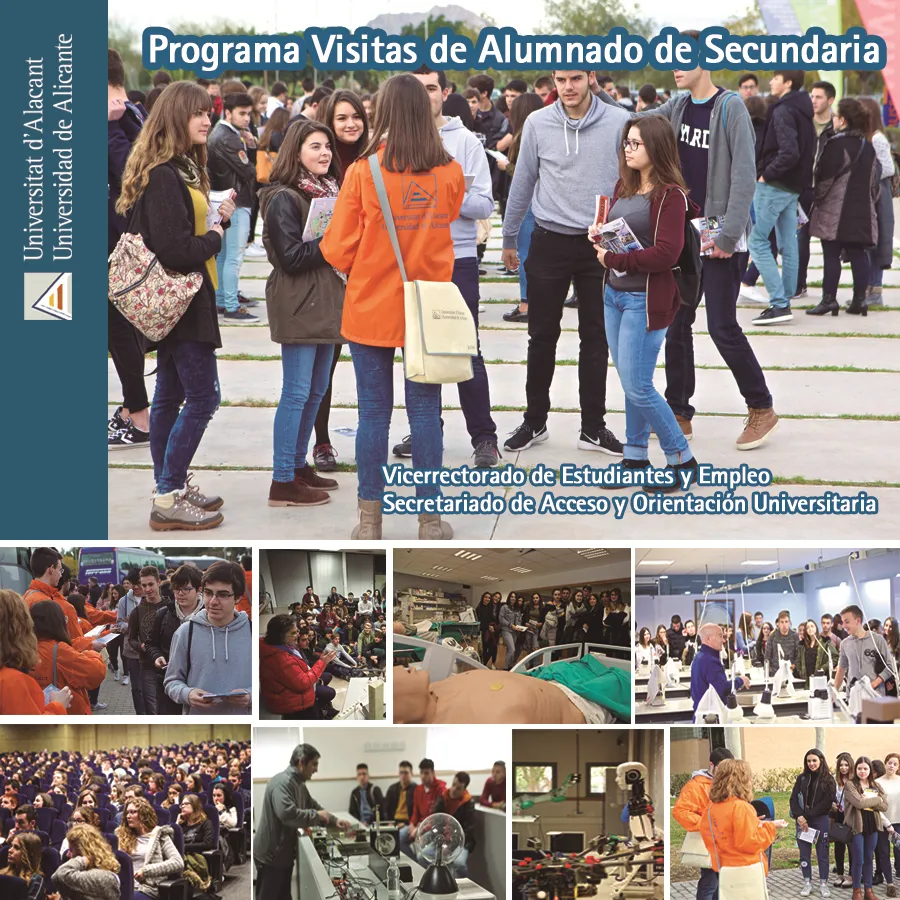 Visitas a la Ua para centros de secundaria