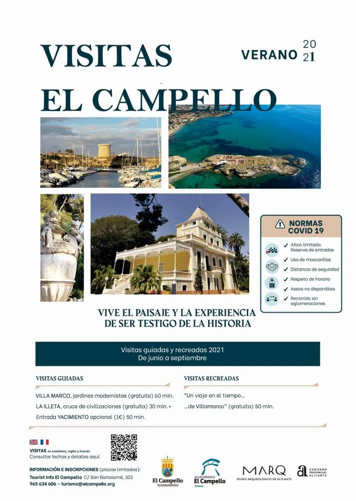 Visitas de verano en El Campello 2021