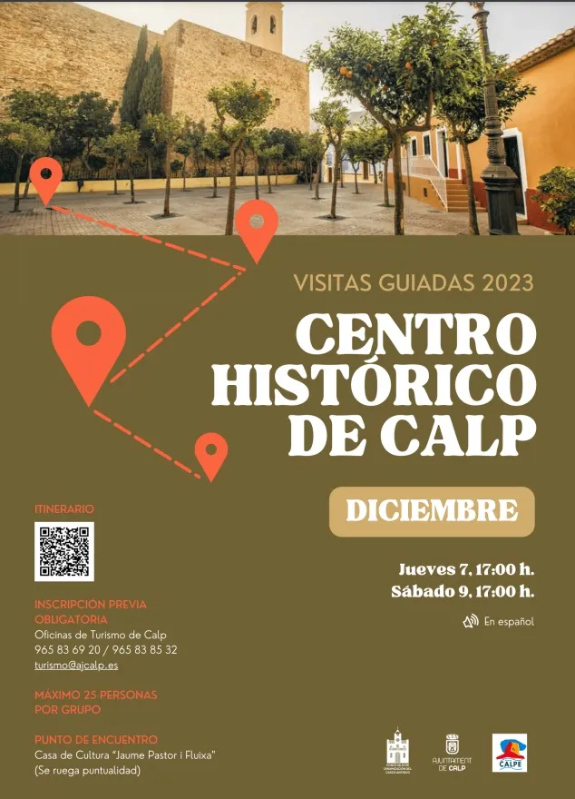 Visitas guiadas 2023. Centro histórico de Calpe