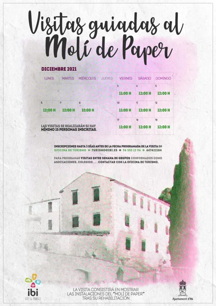 Visitas guiadas al Molí del Paper - Diciembre 2021